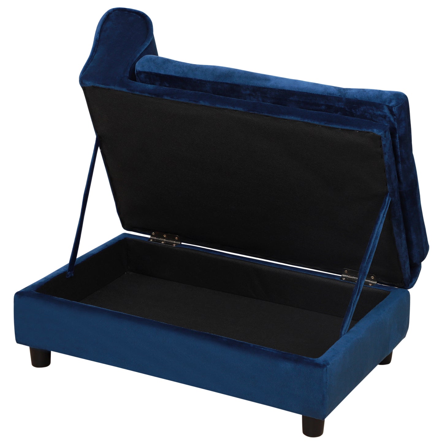 Luxury Small Dog Bed – Hidden Storage Included