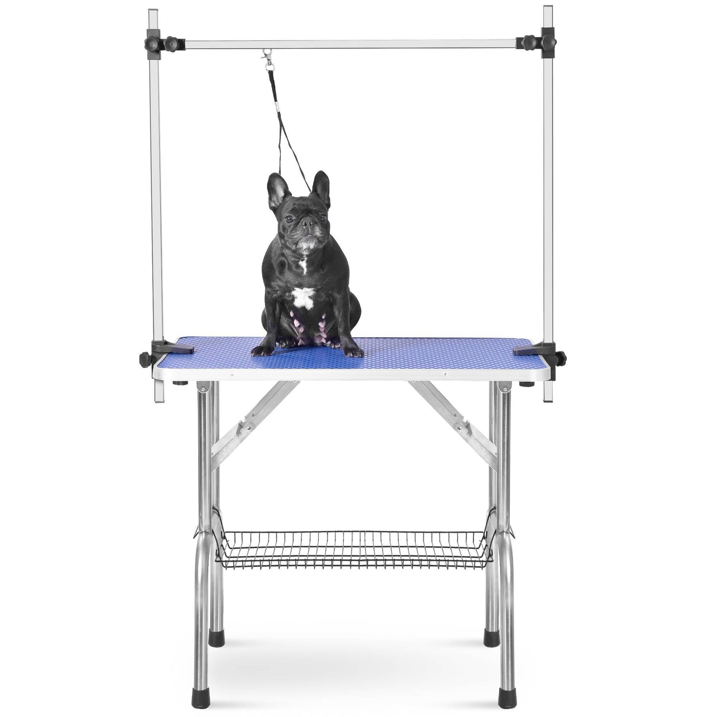 Stainless Steel Folding Dog Grooming Table – Heavy Duty & Portable