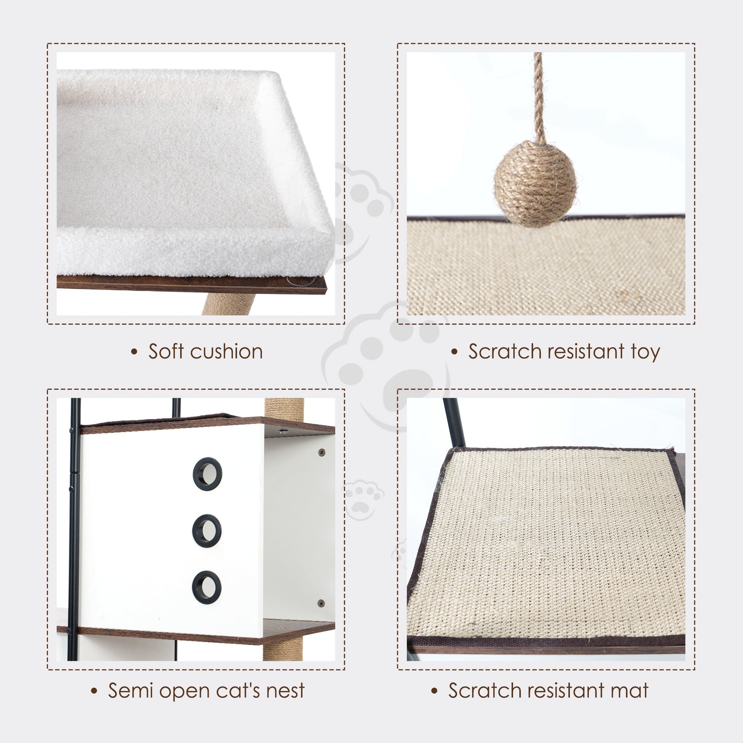 Multi-Storey Cat Tree – Modern Climbing Frame for Cats