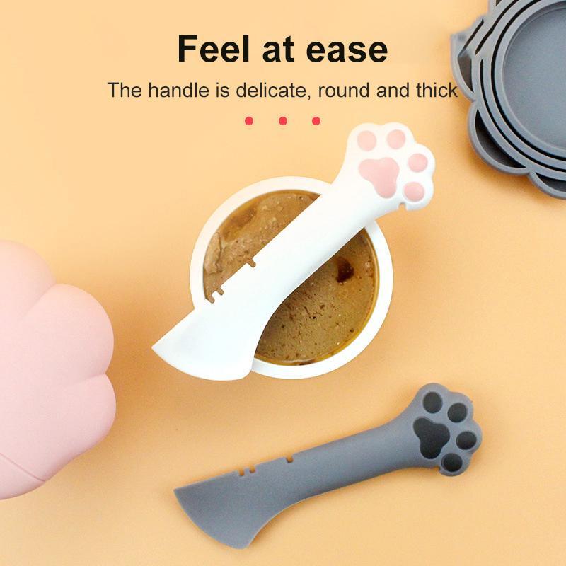 Pet Canned Spoon Jar Opener & Puppy Feeding Accessories