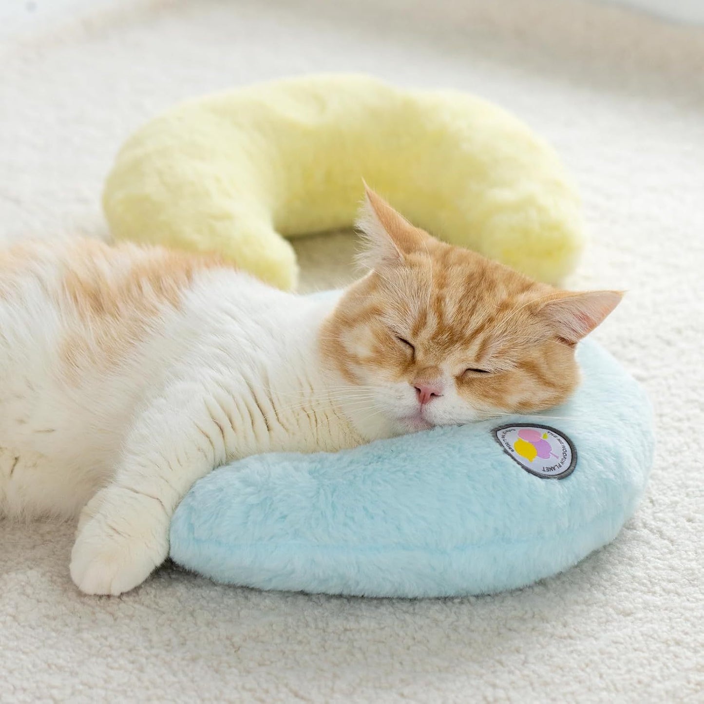 Fluffy Support For Cats & Puppies - Joint Relief & Improved Sleep Blue