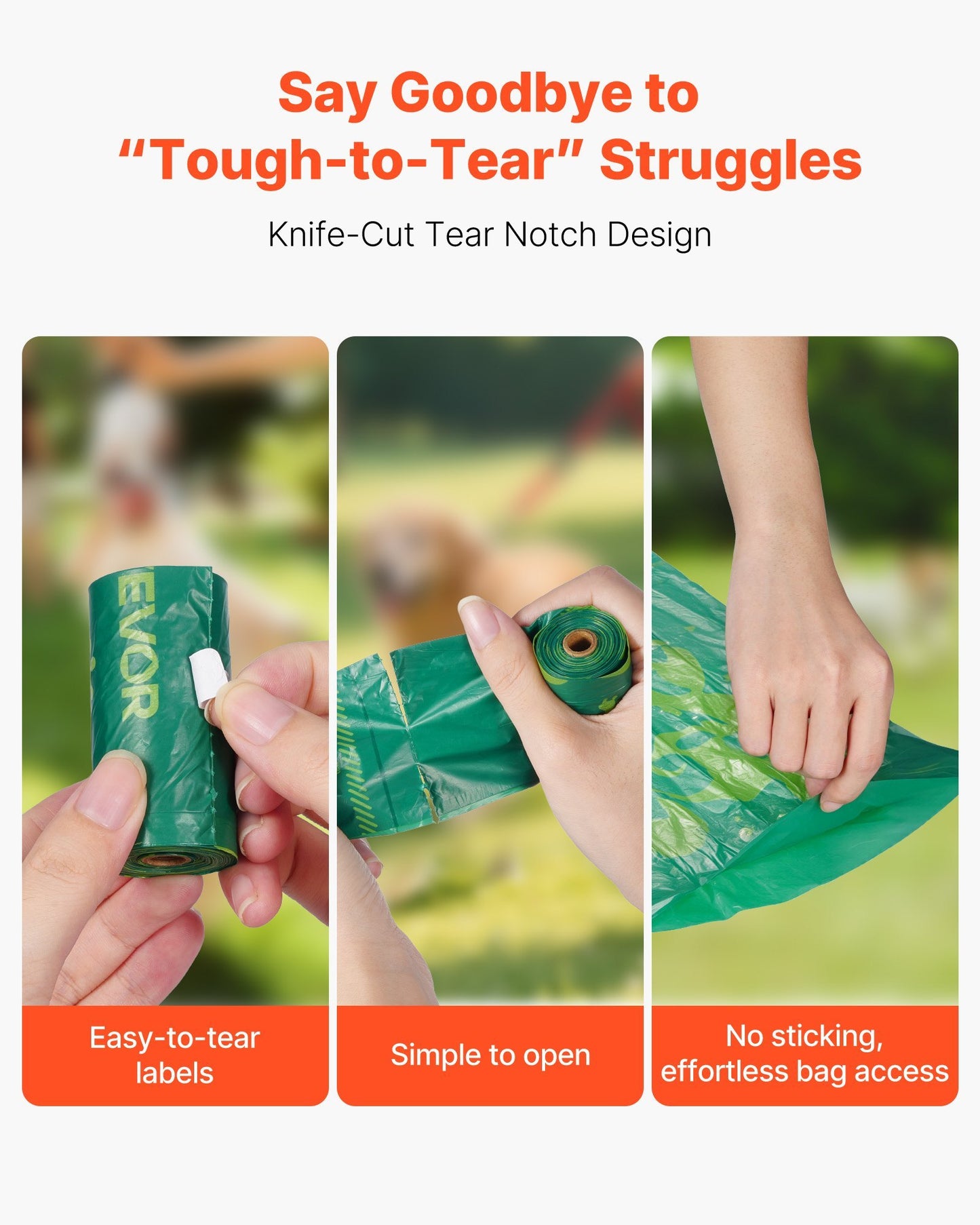 Thick Biodegradable Dog Poop Bags