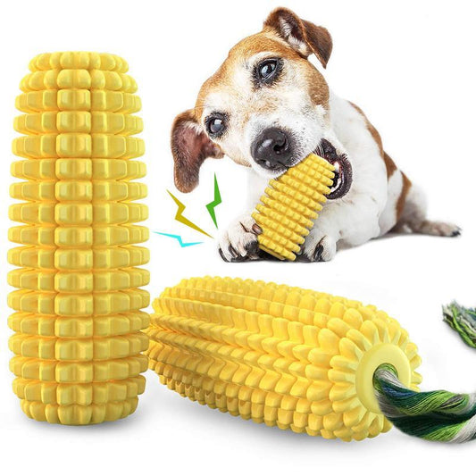 PROKEl Squeaky Corn Stick Chew Toy