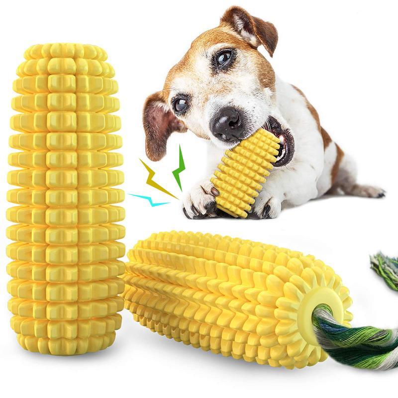 PROKEl Squeaky Corn Stick Chew Toy