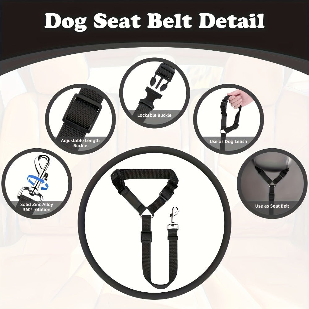 2-Piece Dog Leash Set – Wear-Resistant & Skin-Friendly