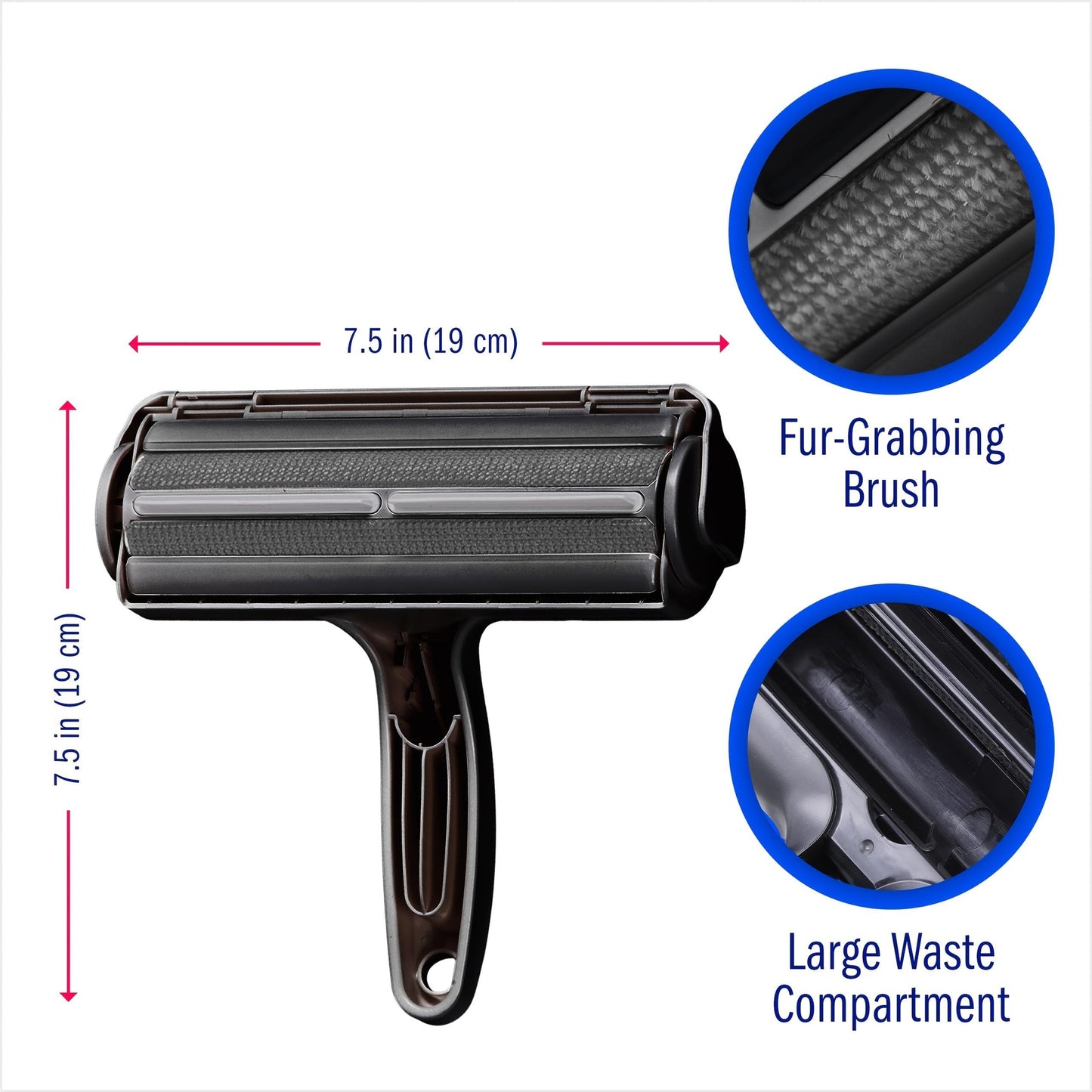 Pet Hair Remover - Reusable Sticky Applicator for Furniture, Sofas, Carpets & Clothing