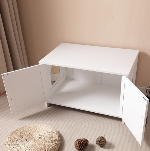 Hidden Cat Litter Box Enclosure