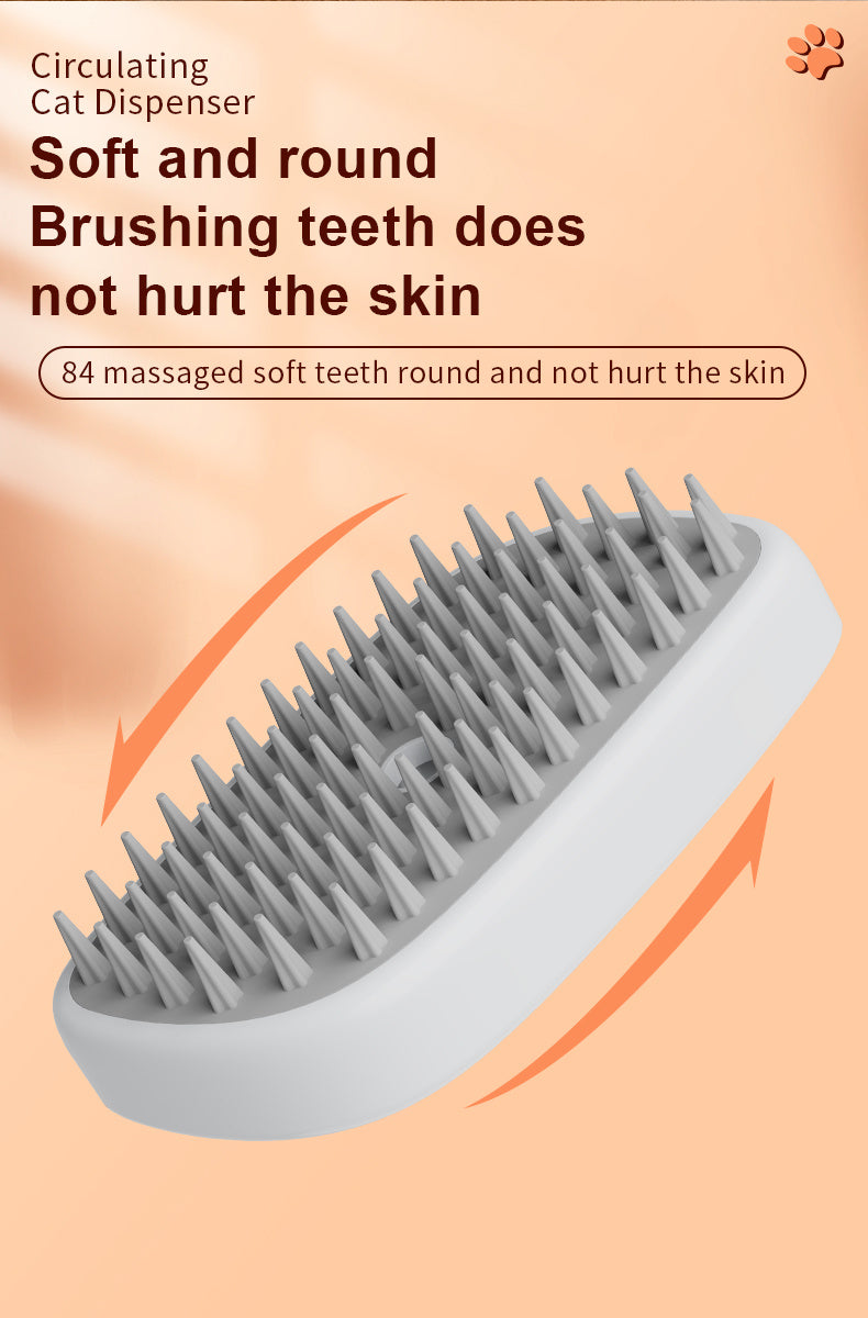 Handheld Spray Comb for Pets – Gentle Grooming & Detangling Tool