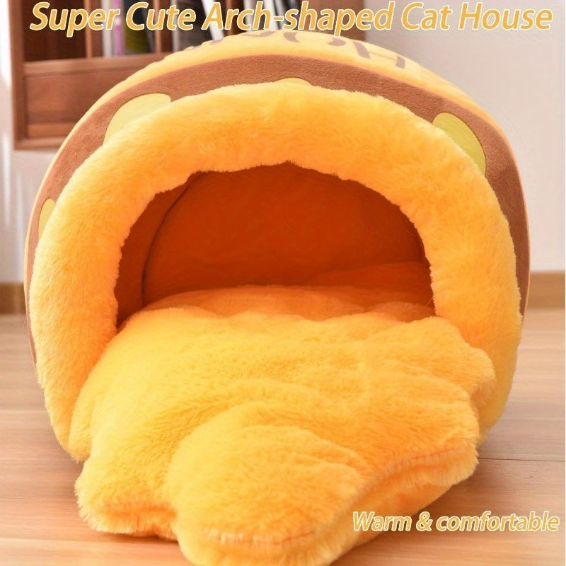 Honey Pot Cat Cave Bed For Indoor Cats
