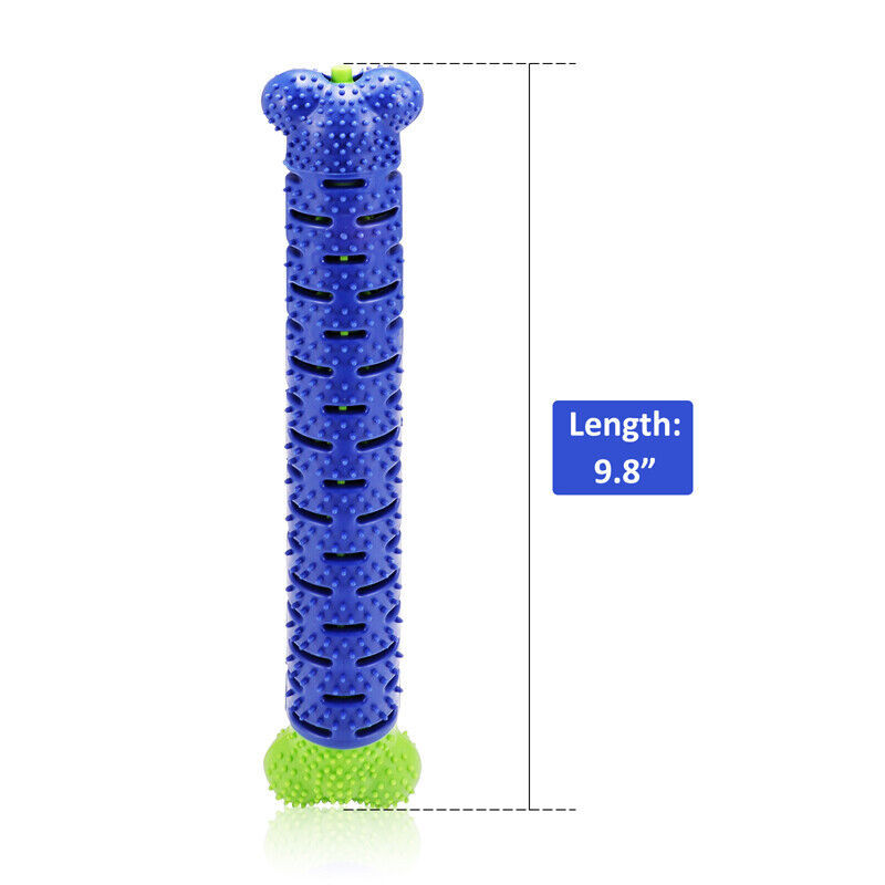 Dog Toothbrush TPR Chew Toy – Durable Molar Brushing Stick for Teeth Cleaning