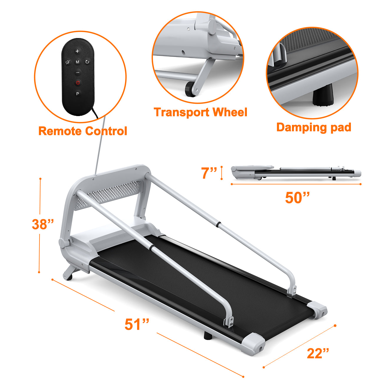 Quiet Smart Pet Treadmill – Adjustable Speed for Small & Medium Dogs