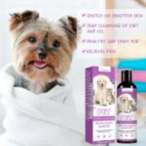 Pet Itch Relief & Smooth Hair Shampoo — Non-Knotting Formula