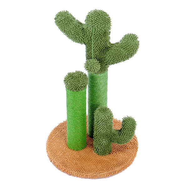 Vibrant Scratching Pillar for Cats