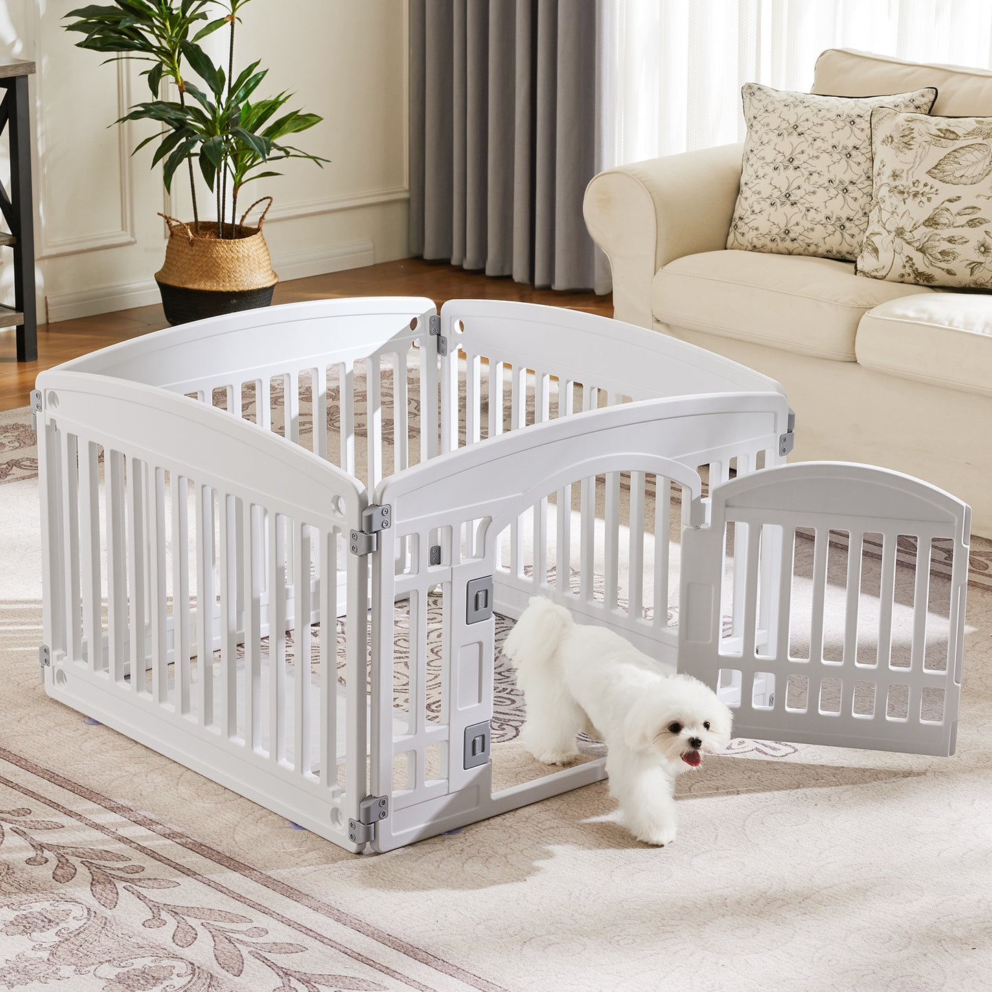 Secure Dog Playpen | Safe & Durable Pet Fence