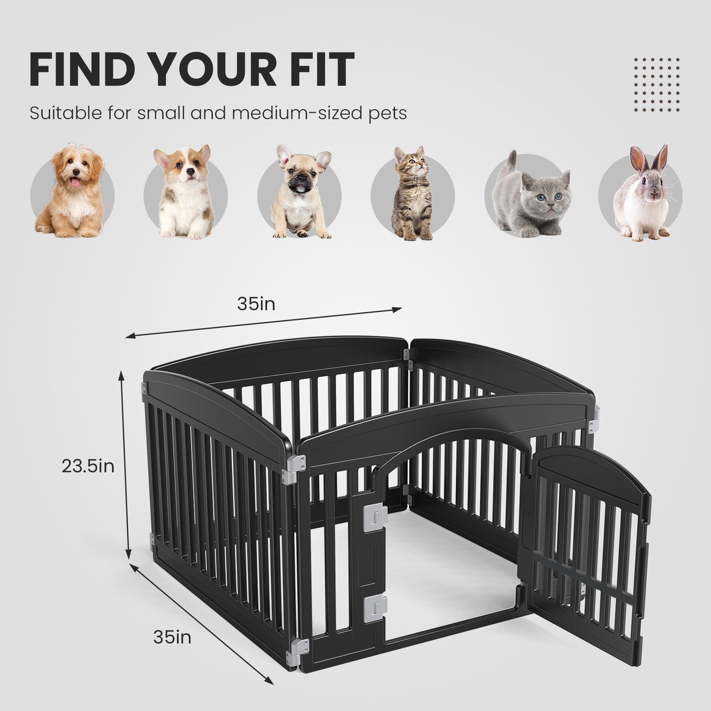 Secure Dog Playpen | Safe & Durable Pet Fence