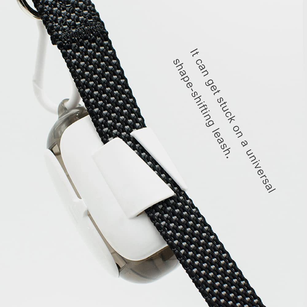 Dog Poop Bag Holder & Dispenser with Leash Attachment – Space Capsule Design