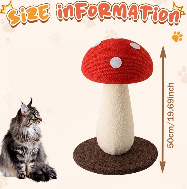 Cat Scratching Board With Ball Toy For Indoor Cats To Play