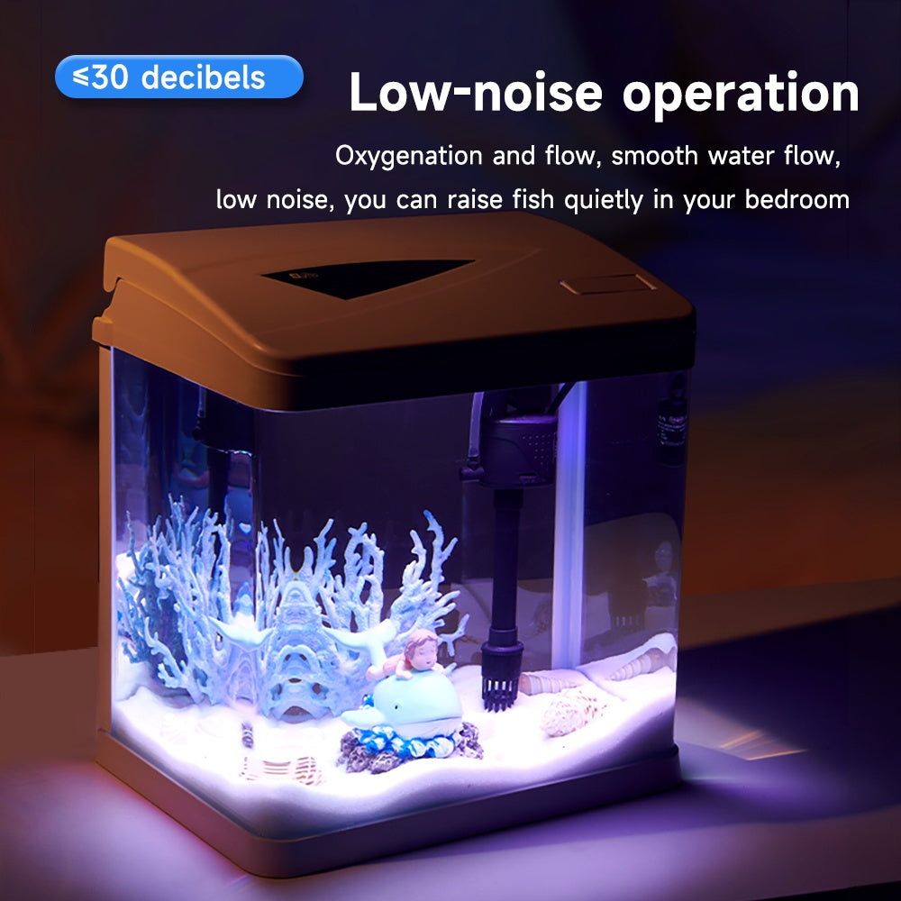 Desktop Hot Bending Small Fish Tank