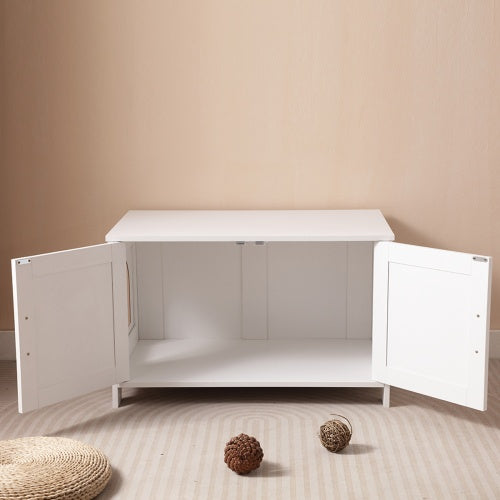 Hidden Cat Litter Box Enclosure