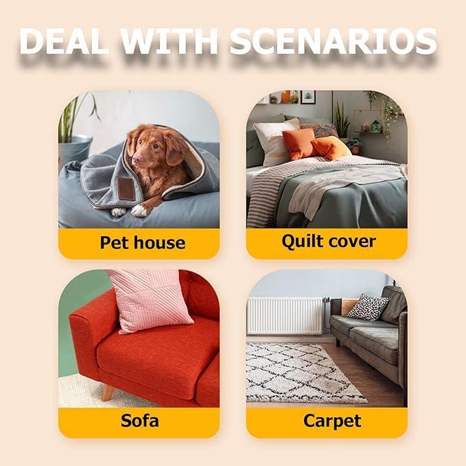 Pet Hair Remover Roller – Reusable Dog & Cat Hair Removal Tool